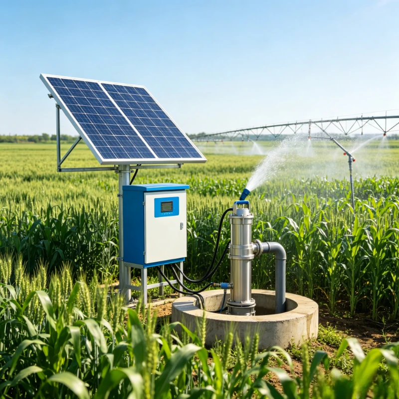 Customized Professional Reliable Durable Solar Powered Deep Well Pump High Flow 10T/H For Farm Irrigation And Livestock Watering