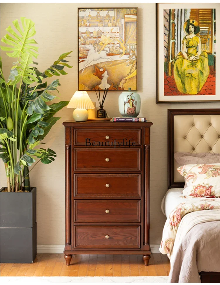 

Simple American Furniture Solid Wood Locker Storage Cabinet
