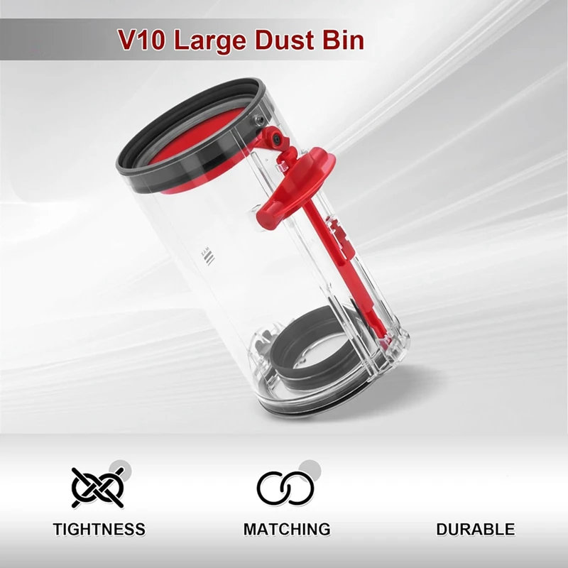 استبدال صندوق الغبار لـ Dyson V10 SV12 استبدال علبة المكنسة الكهربائية لجزء صندوق كبير رقم. 969509 -01