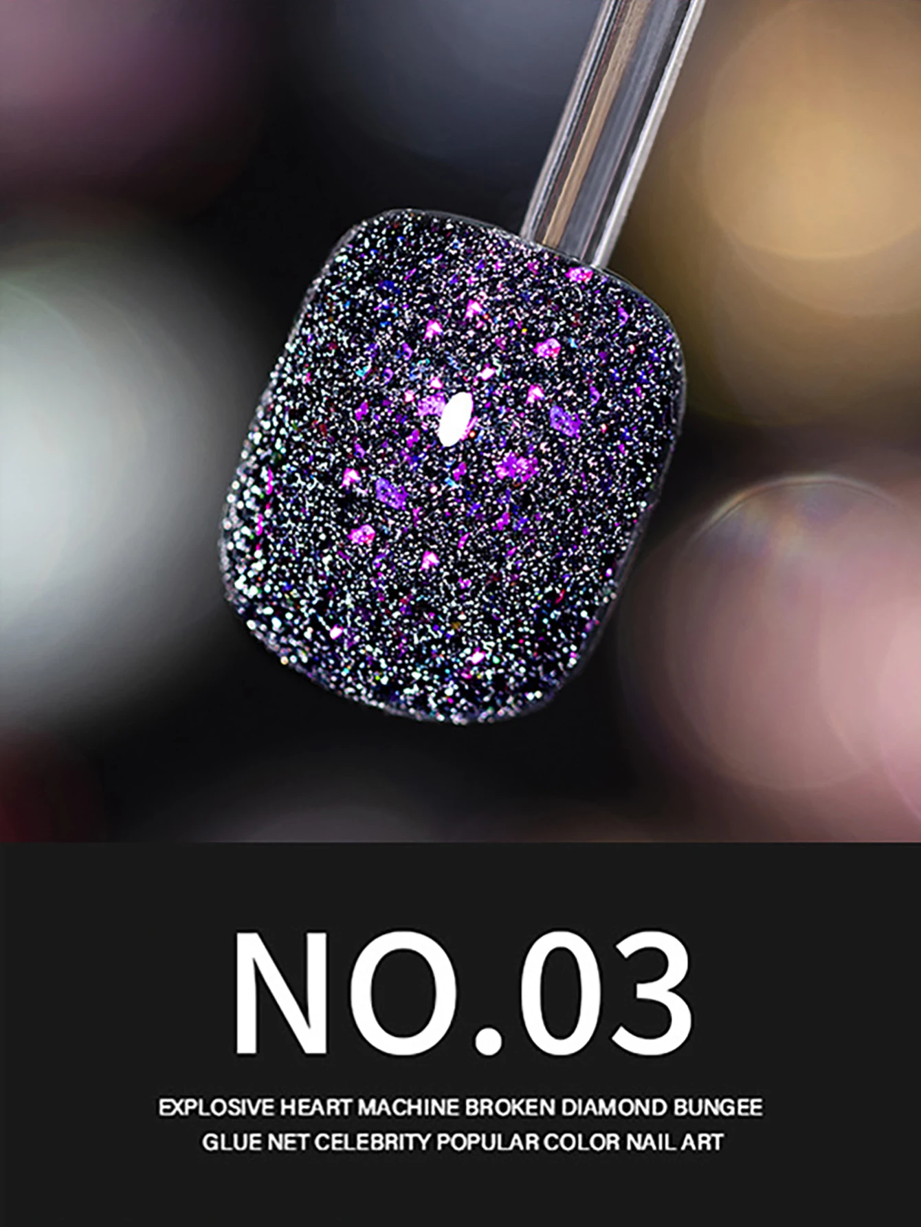 1-6 قطعة WS فلاش الأزرق الأظافر الأحمر الأظافر كسر الماس هلام مسمار البولندية الخريف/الشتاء مبيعا الملونة هلام مسمار ملصقات الأظافر المورد