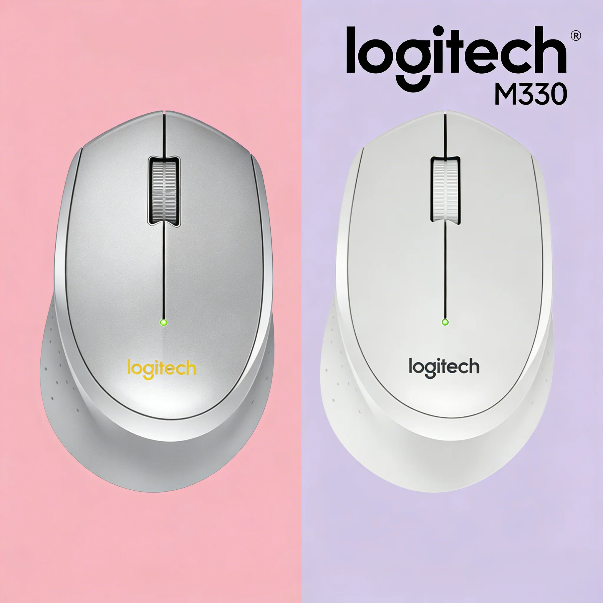 

Logitech M330 professional office mouse is compact, silent easy to carry,offers comfortable touch.It has been specially designed