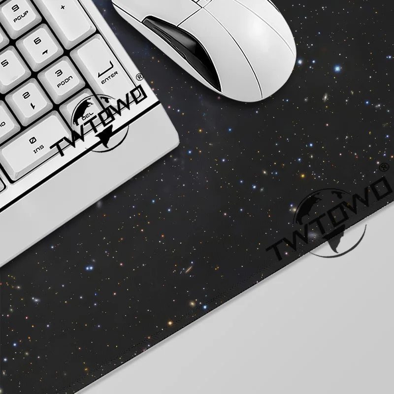 Space Starry Sky Mouse Pad Gamer printon demand Home New Computer Mousepad XXL Desk Mats Carpet Non-Slip Soft Table Mat