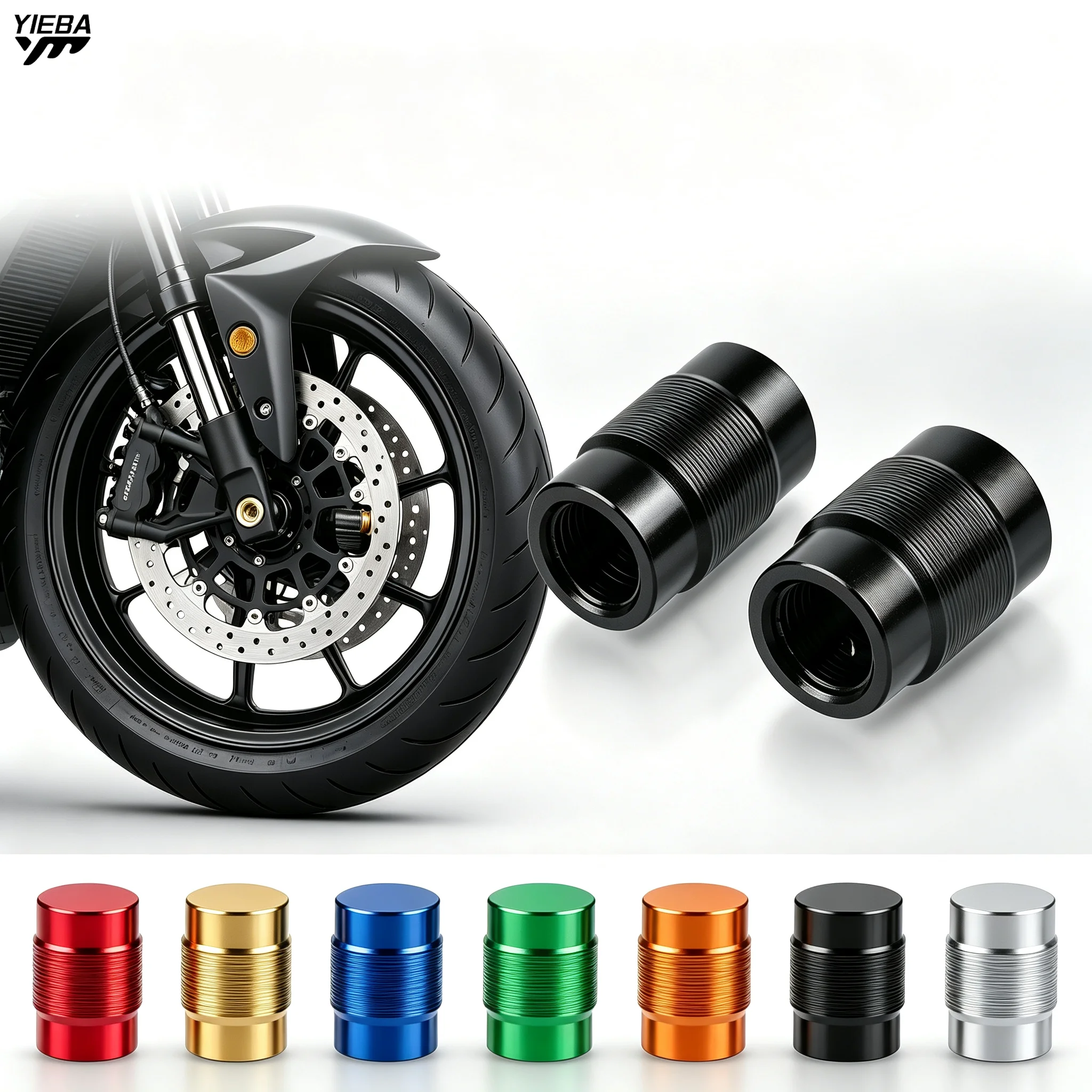 For SYM Maxsym 400I 600I TL500 TL508 Jetx Jet X 125 150 Fiddle 2 3 4 2pcs Motorcycle Wheel Tire Parts Valve Stem Caps Cover