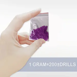 Square und Redondo Broca Granulat für Diamantmalerei, Strasskörnchen, Juwelenstein, Kreuzbeutel, Großhandel Accessoire, 935-3804 Farben, 2000pcs 8 Hauptverkaufsdiamantplatte - №5