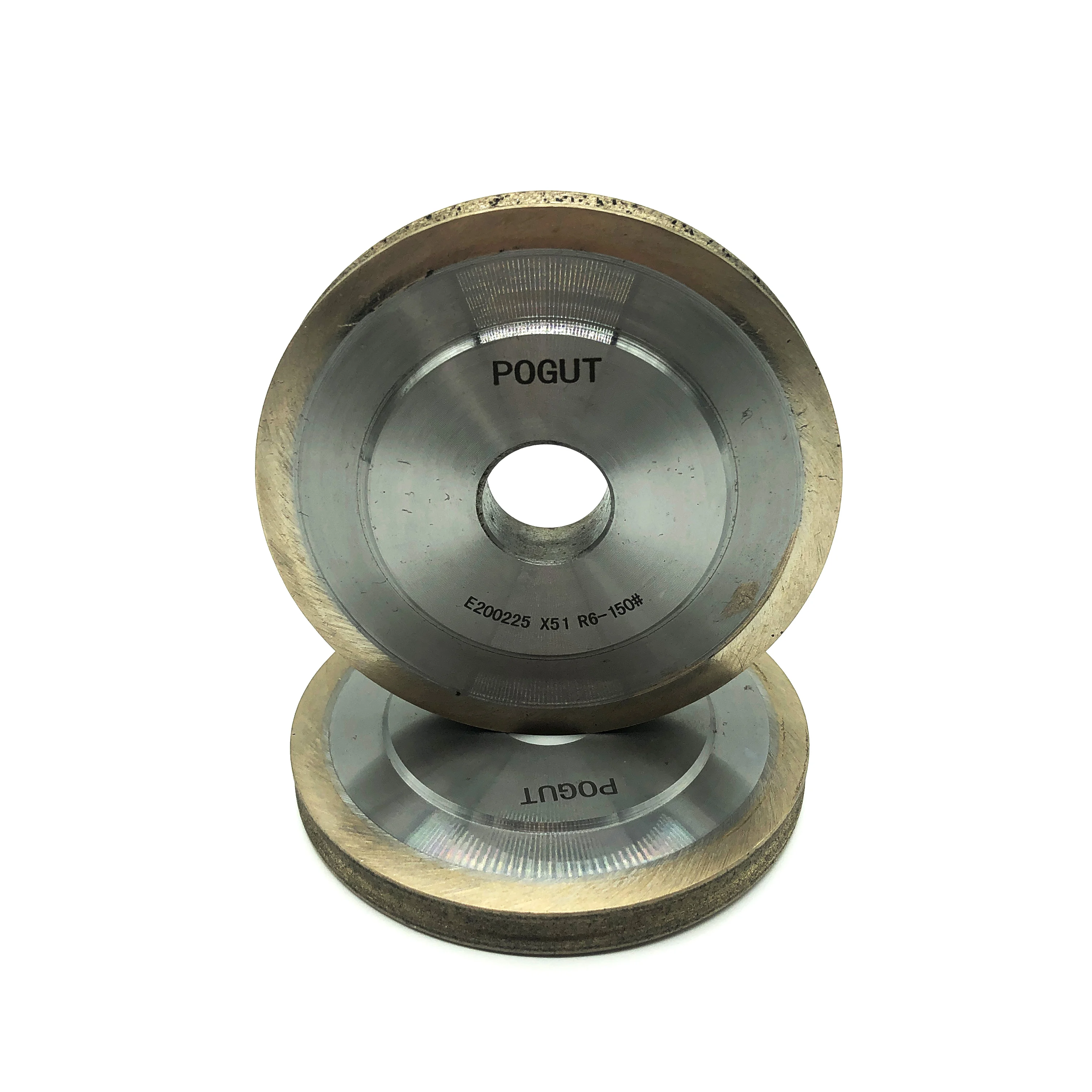 Diamond Grinding Wheel 100*22*4, 5, 6, 8, 10, 12mm for Glass Edge Grinding Polishing