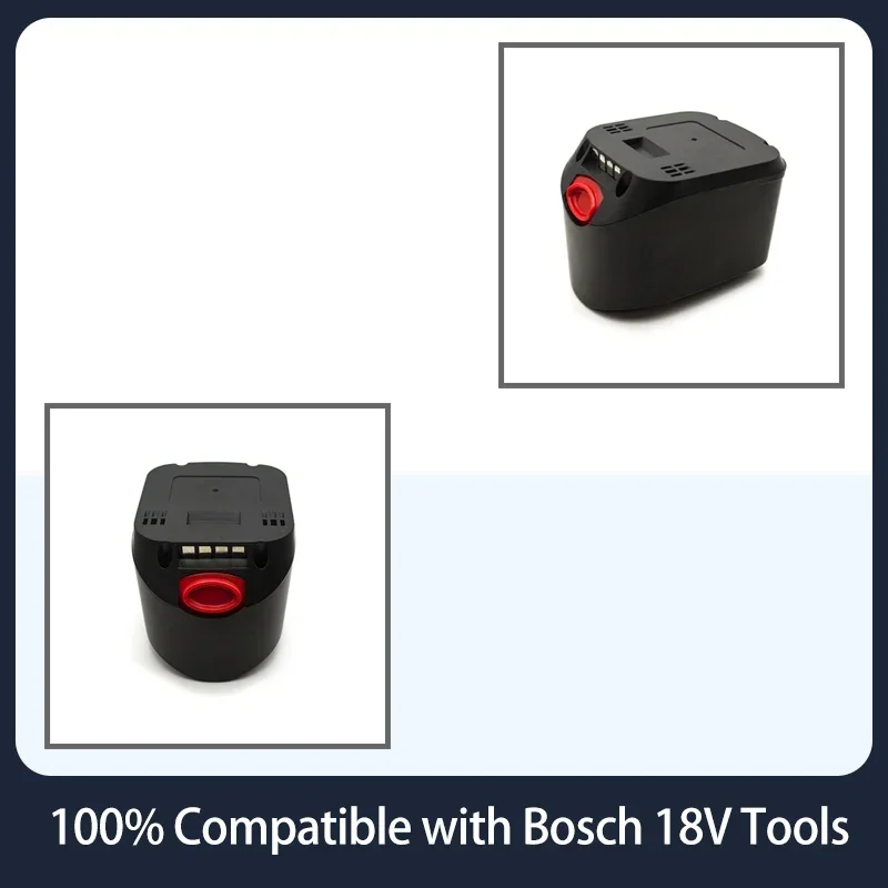 18V 12800mAh Li-Ion Battery Brand New for Bosch 18V PBA PSB PSR PST Bosch Home, Garden Tools (Only for TypC) AL1830CV AL1810CV