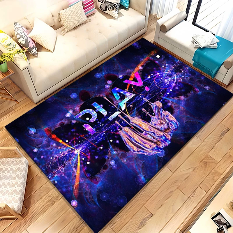 Cartoon Game Gamer Zone Controller Logo Living Room Non-Slip Area Rug Soft Carpet for Bedroom Playroom Sofa,Home Decor Doormat