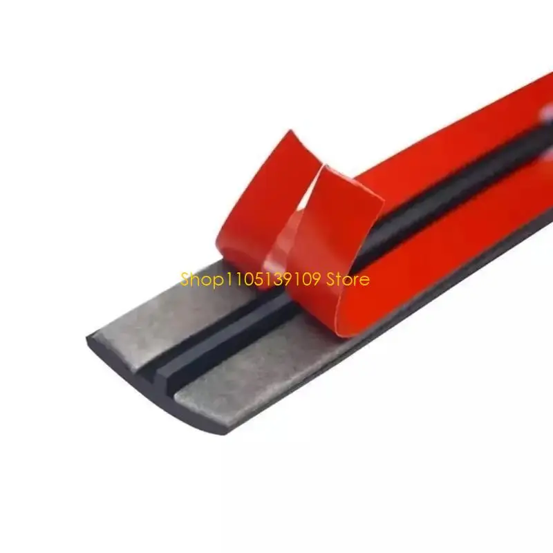 6M T Automotive Seal Strips Elastic Waterproof Soundproofing for Vehicle