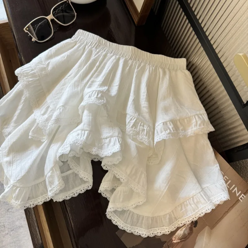 2026 Spring/Summer Design High Waist Lace Skirt