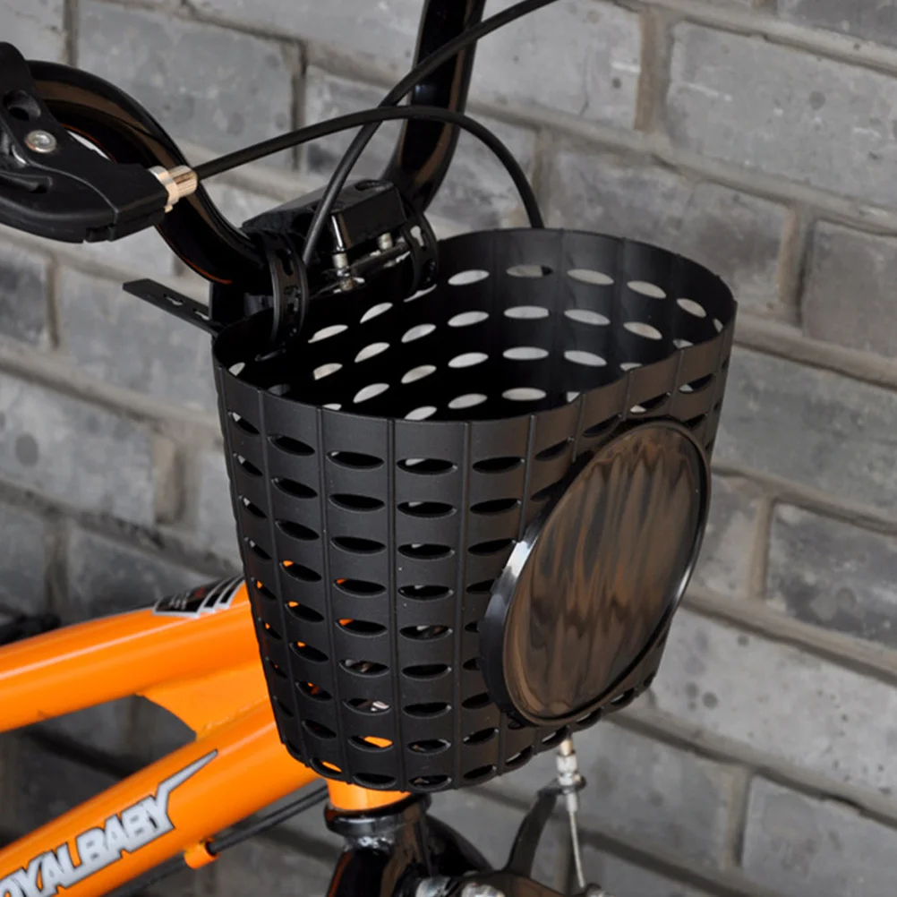 

2 pcs Thickened Bike Basket Bicycle Storage Front Handlebar Cycling Parts Durable Water Resistant Scratch Resistant Easy Install