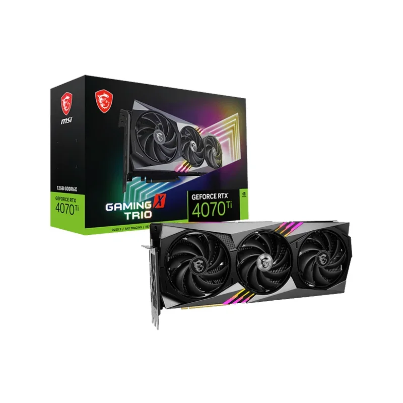 

New Card RTX 4070 Ti GAMING X TRIO 12G For Desktop 4070 GPU