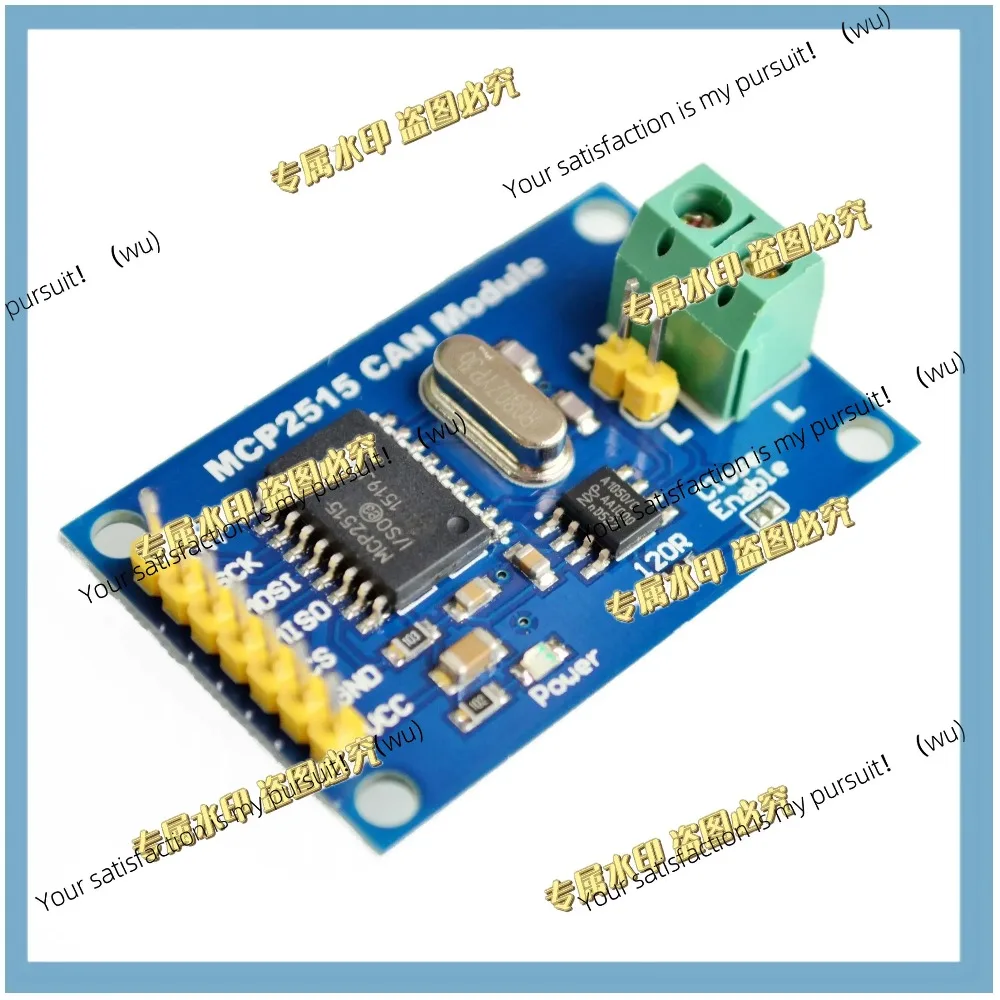 1-10pcs MCP2515 CAN Bus Module TJA1050 receiver SPI For 51 For arduino Diy Kit MCU ARM controller