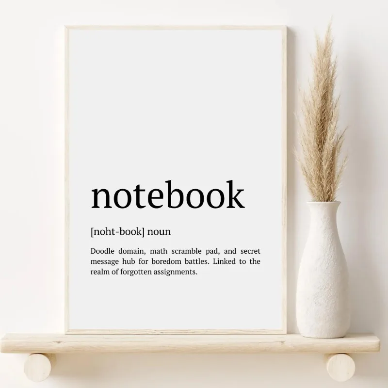 الحد الأدنى في المدرسة المتوسطة الفصول الدراسية الملصقات مضحك الإنجليزية إقتباس فئة ديكور المعلم هدية تعريف طباعة جدار الفن ديكور المدرسة