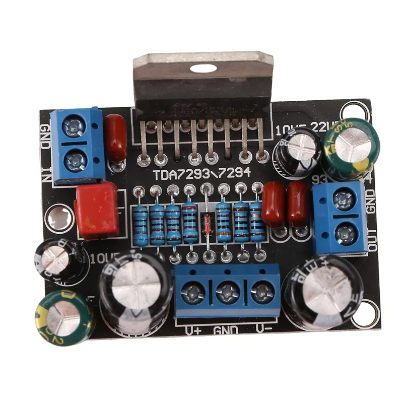 ABZW TDA7294 오디오 증폭기 보드 Amplificador 85W 모노 전력 증폭기 보드 BTL 앰프 조립 보드