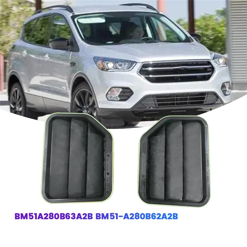 

P-Premium-1 пара автомобильных задних вентиляционных решеток BM51A280B63A2B BM51-A280B62A2B для Ford Escort Focus Ecoboost 2012-2021 гг.