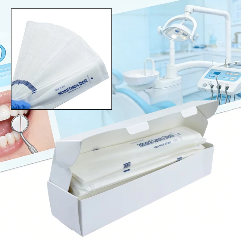 

Одноразовые прозрачные защитные чехлы для интраоральных камер (100 шт./упаковка) для HD-визуализации в стоматологии и контроля инфекций