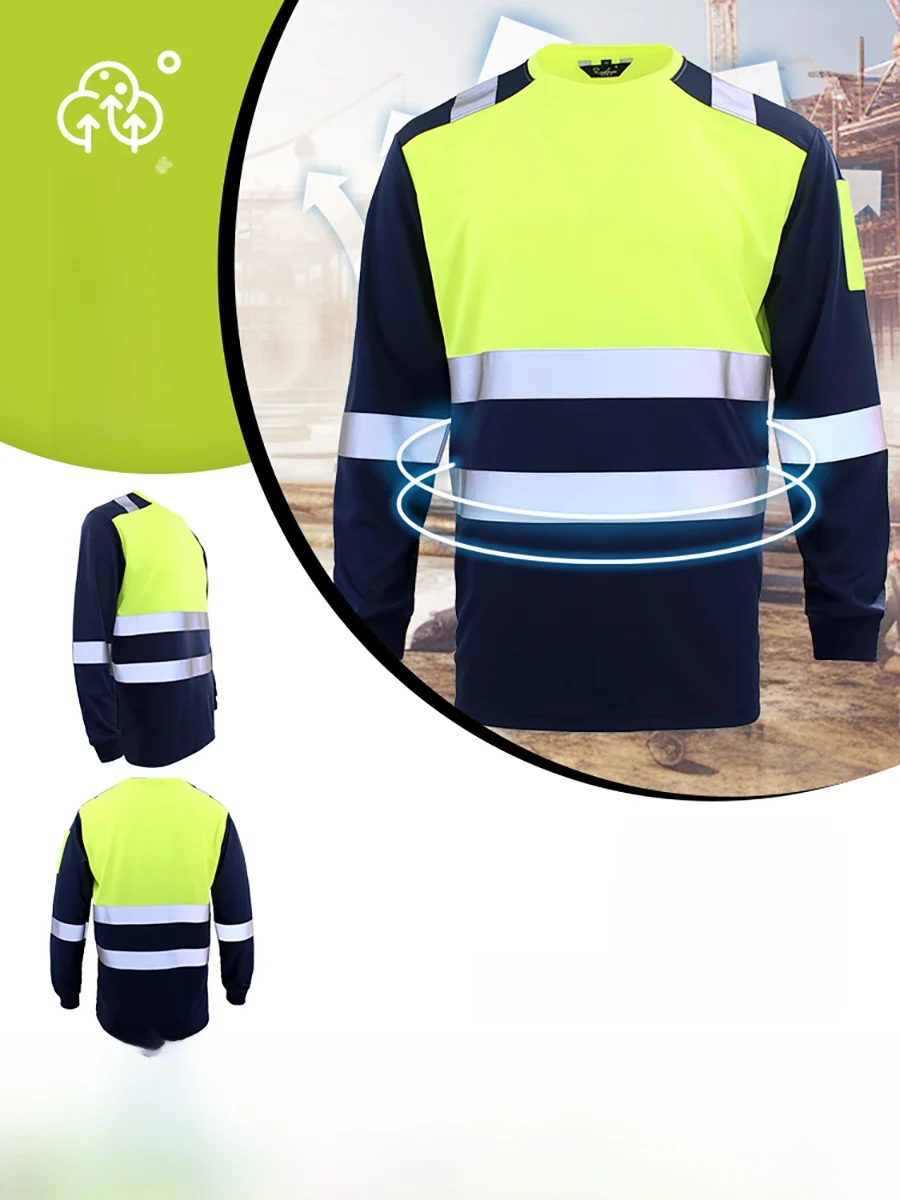 

Светоотражающий жилет для строителей, летняя дышащая защитная одежда