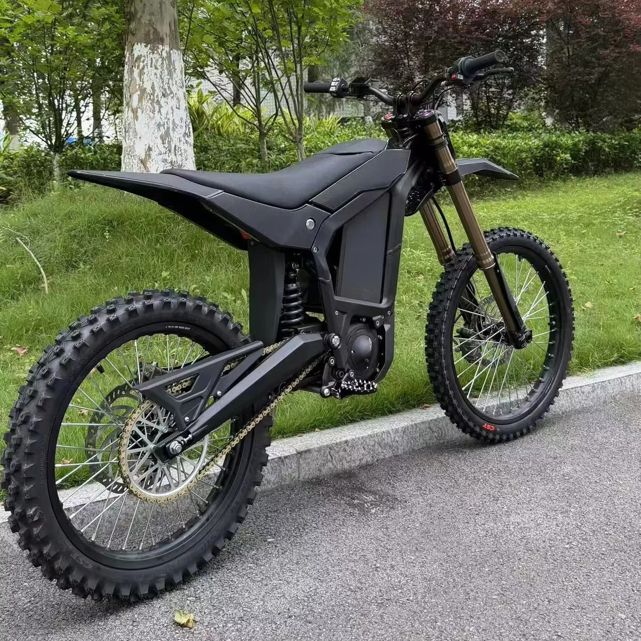 Tc 21/18 inch tire R1 + S 72V 55Ah 25Kw R1 2026 72V electric off-road motorcycle electrical system