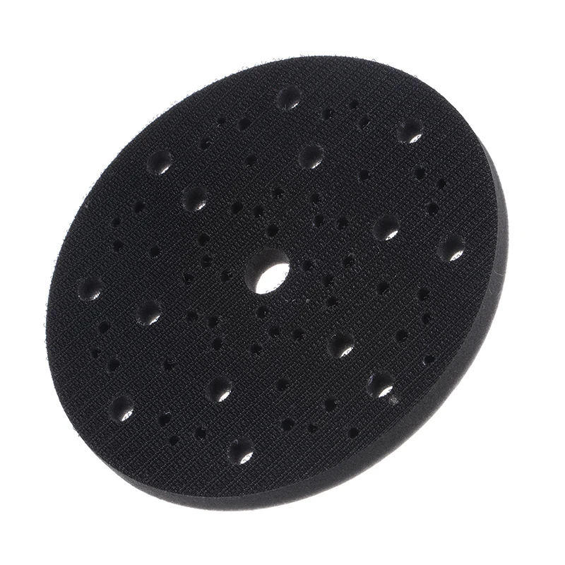 6 Inch 152mm Multi Hole Sponge Interface Pad Hook and Loop Protection Disc Power Tool for Sander Sanding Pad Polishing Grinding