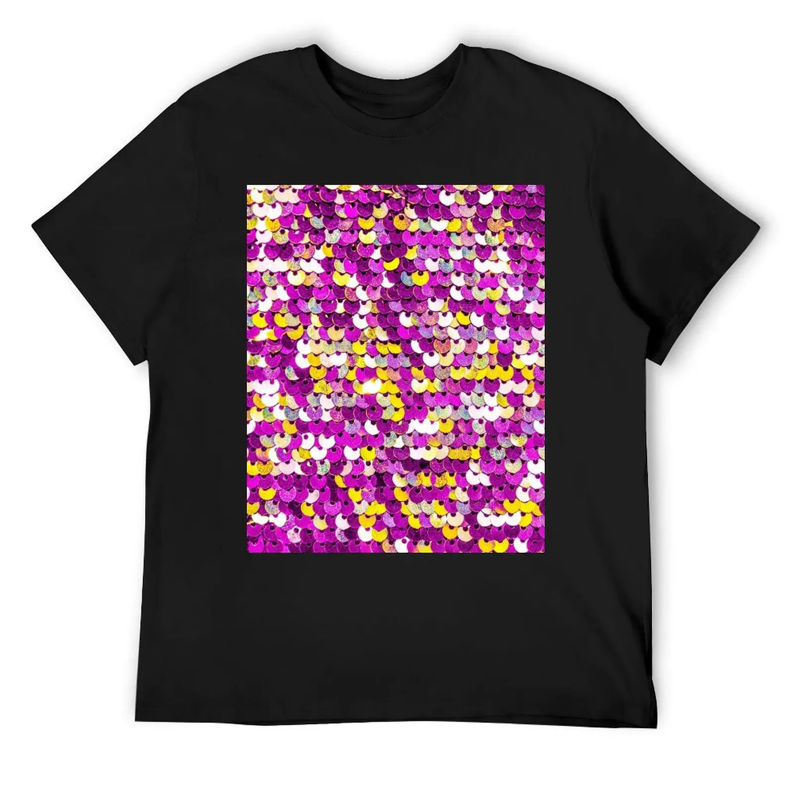 

Funky Sequins T-Shirt anime quick-drying sublime workout shirts for men