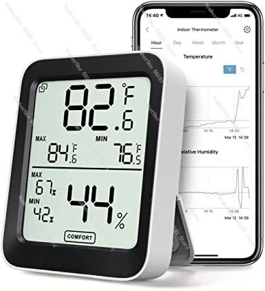 

Original imported, Bluetooth thermohygrometer, data storage and output