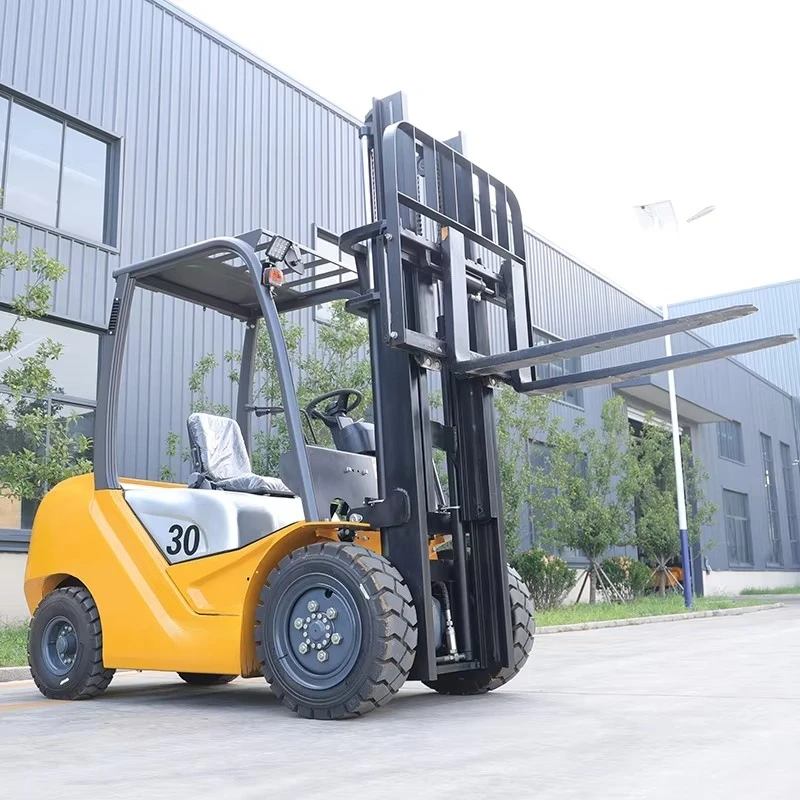 Best Selling Small  Forklift 1 Ton 2 Ton 3 Ton Powerful Sturdy CE Forklift Price  New Japanese Engine diesel Forklift for Sale