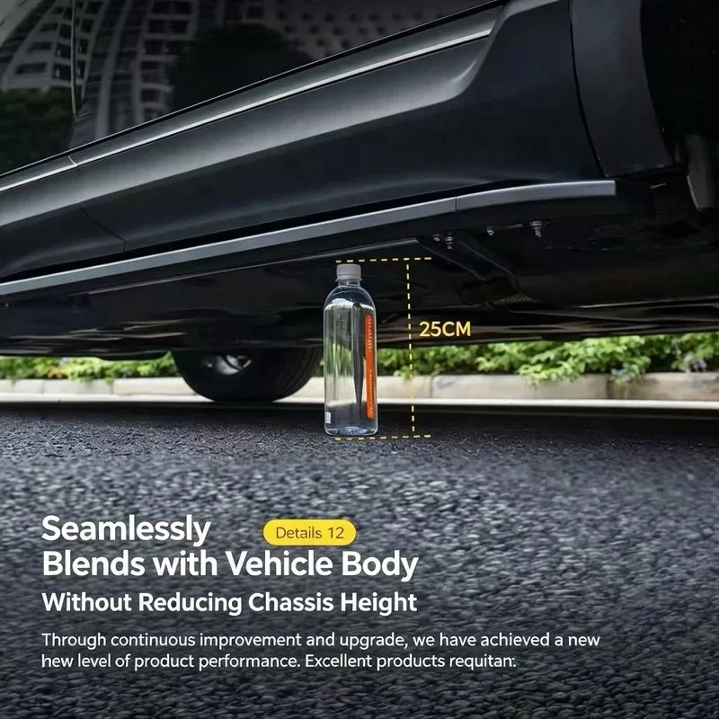 High Quality Black Knight Style Waterproof Anti Pinch Power Side Steps Running Boards Exterior Accessories For Pickup Truck