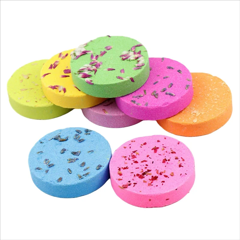 

Essential Oils Aromatherapy Bath Bombs Stress Relief Spa Shower Steamers Sweet Sensual Scents Tablets