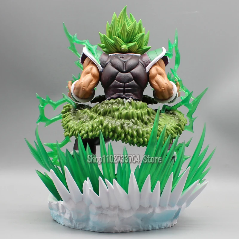 25cm Anime Dragon Ball Figures GK Broli Super Saiyan Action Figures Broly PVC Collection Model Perimeter Toys Birthday Doll Gift