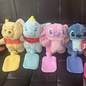 Disney-portatile Flaschen mit heißem Wasser, Punkt, Engel, Pooh, Bär, Dumbo, Plüschhand wärmer, Beutel, Mädchengeschenk, heiße Wasserflaschen 8 Hauptverkaufsmaschine Plüschbär - №4