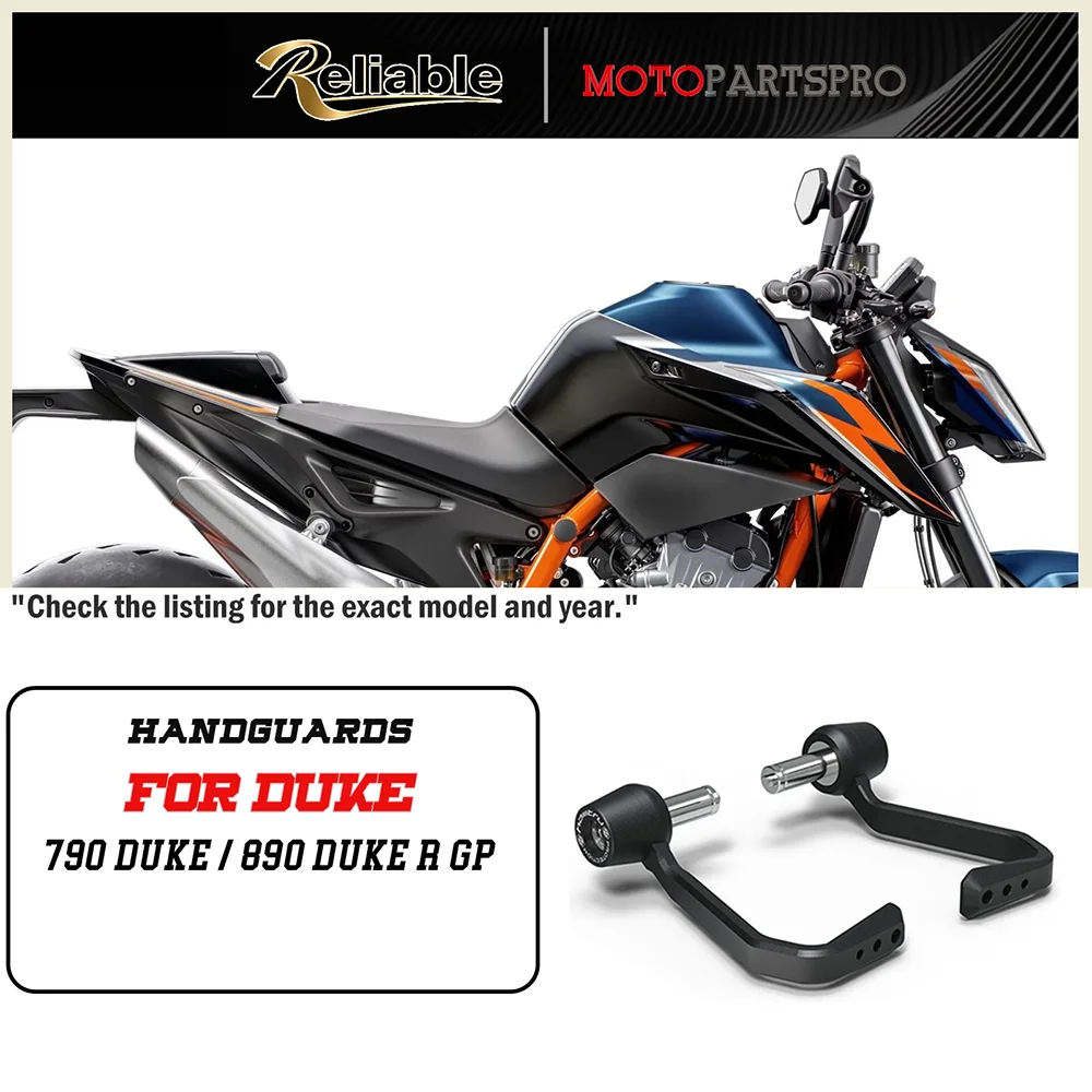 

Для 790 Duke/890 Duke R GP 2018-2023 защитная пластина для ручки мотоцикла, защитное устройство для рычага тормоза и сцепления