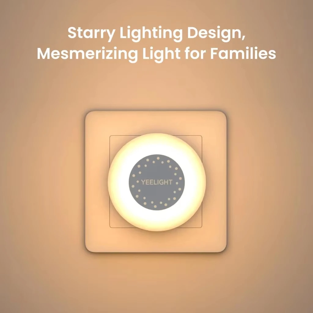 Yeelight plugged in light sensing night light Human Body Sensor LED Wardrobe Lamp For Kitchen Cabinet baby's room Lighting