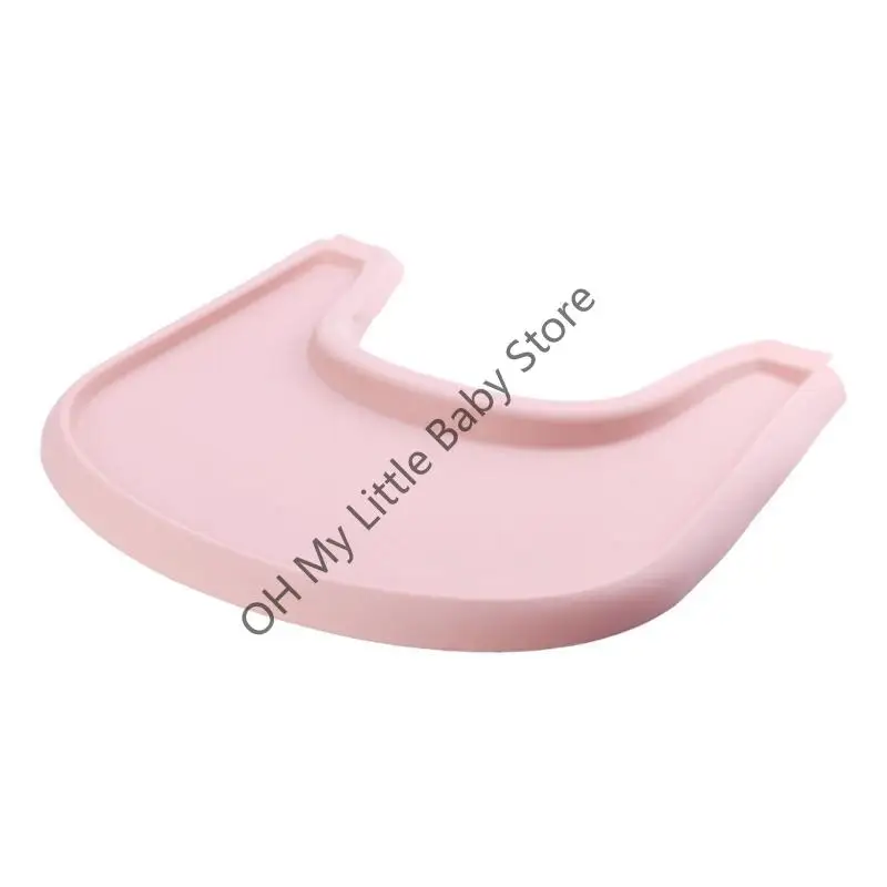 M76C سيليكون كرسي مرتفع صينية حصيرة تخدم وسادة لكراسي الطعام Stokke الحفاظ على وجبات الطعام منظمة وممتعة للطفل #3