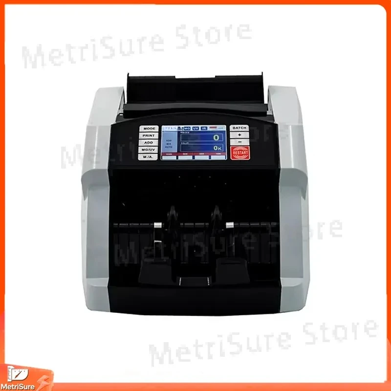 Heavy Duty Euro Banknote Counter with UV MG MT and IR Detection High Speed Currency Counting for Banks and Cash