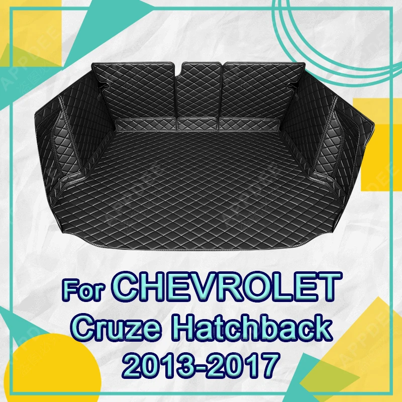 

Автомобильный коврик для багажника с полным покрытием для Chevrolet Cruze Sedan 2013-2017 16 15 14, защитная накладка для багажника автомобиля, аксессуары для защиты интерьера