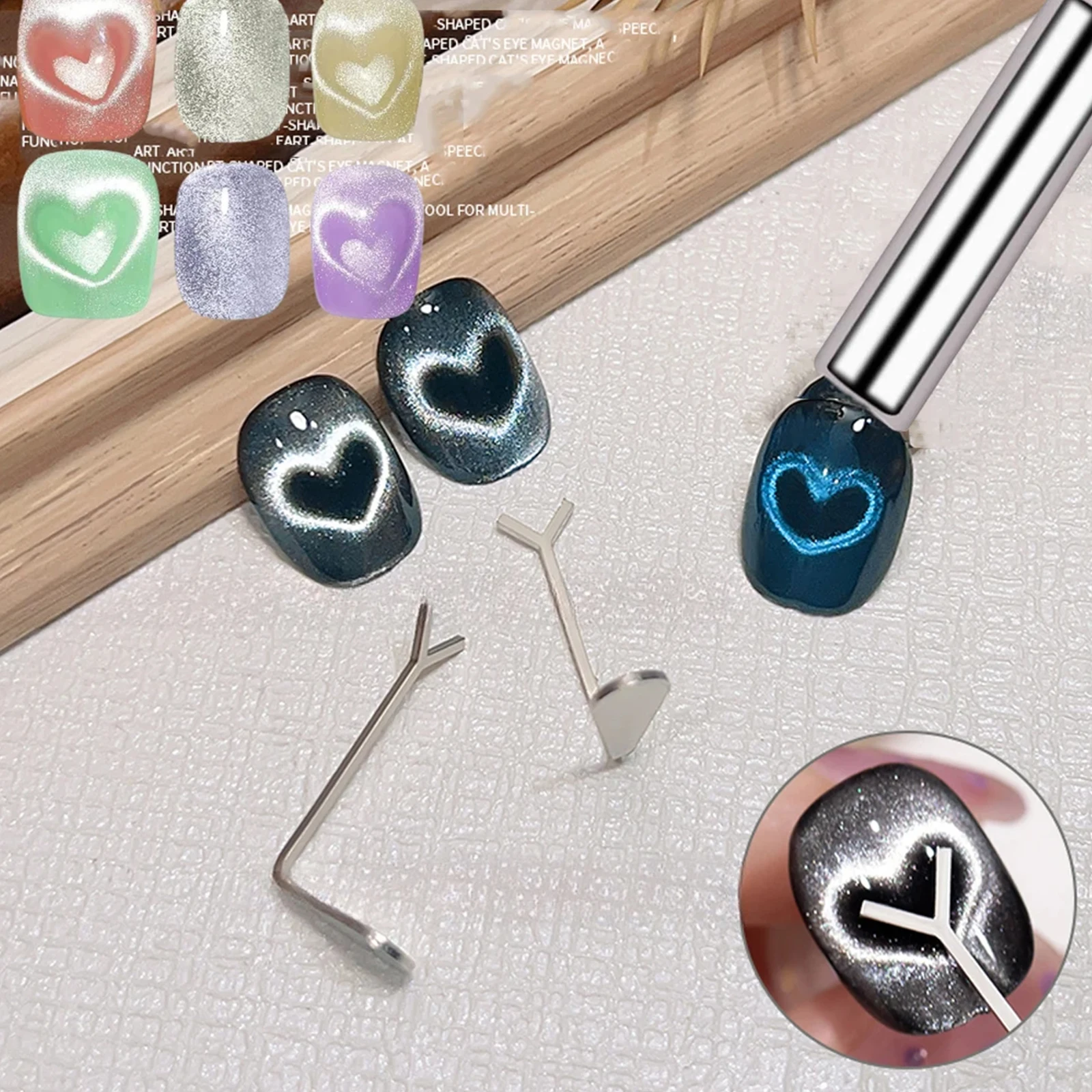 1/4Pcs Y-Shaped Magnetic Nail - огляд і ціна Nail Art Love