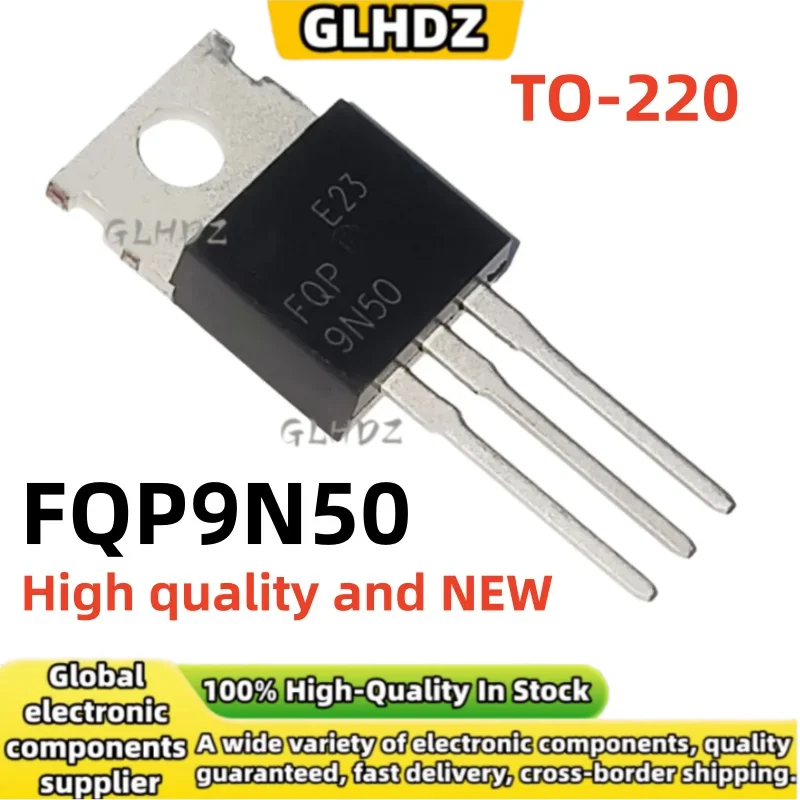 10PCS-30PCS TO-220 FQP9N50 N-channel MOS field-effect transistor In the warehouse