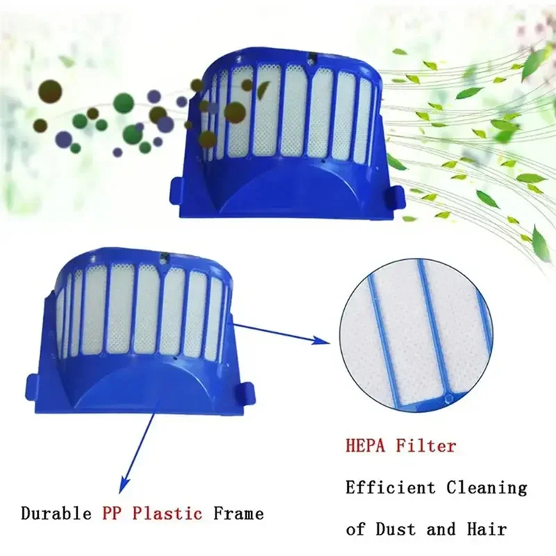 

AB66-For Irobotroomba 675 650 690 600 Series Main Side Brush Parts Replacement Part Kit