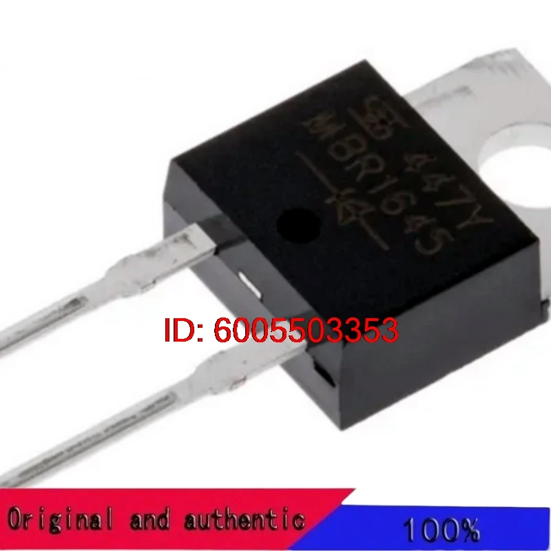 10pcs/lot Mbr1645-e3 /45 MBR1645 package TO220 Schottky diode 45V 16A