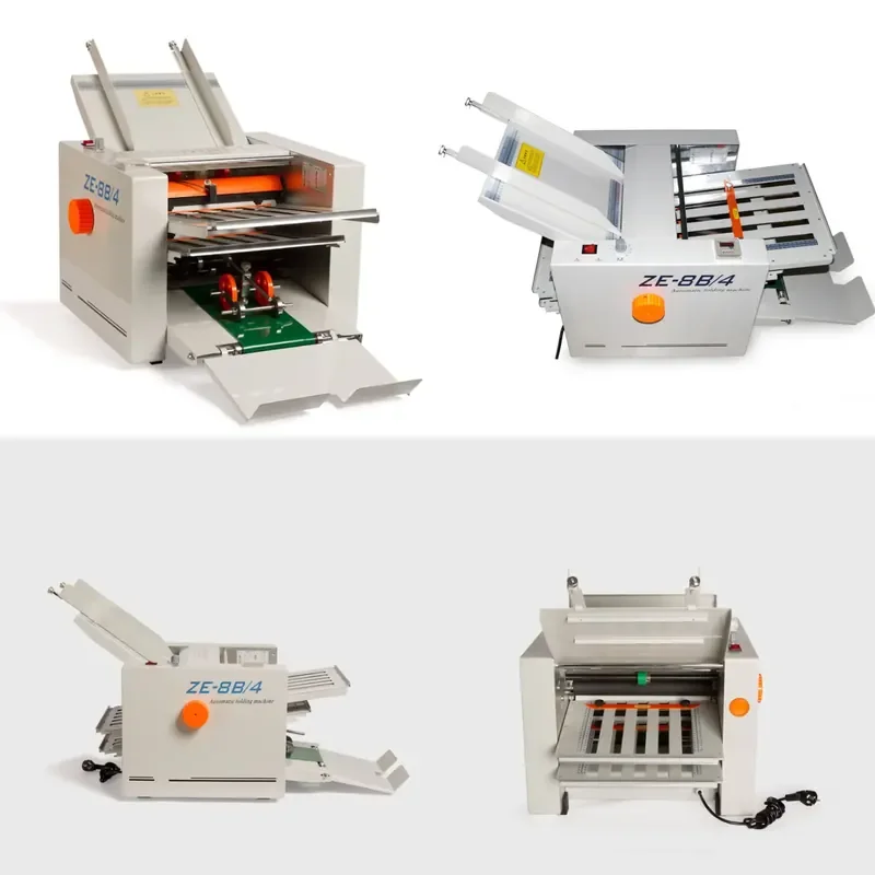 Automatic A4 A3 Paper Folding Machine Processing Equipment for Office Home Use High Efficiency Document Organizer Tool for