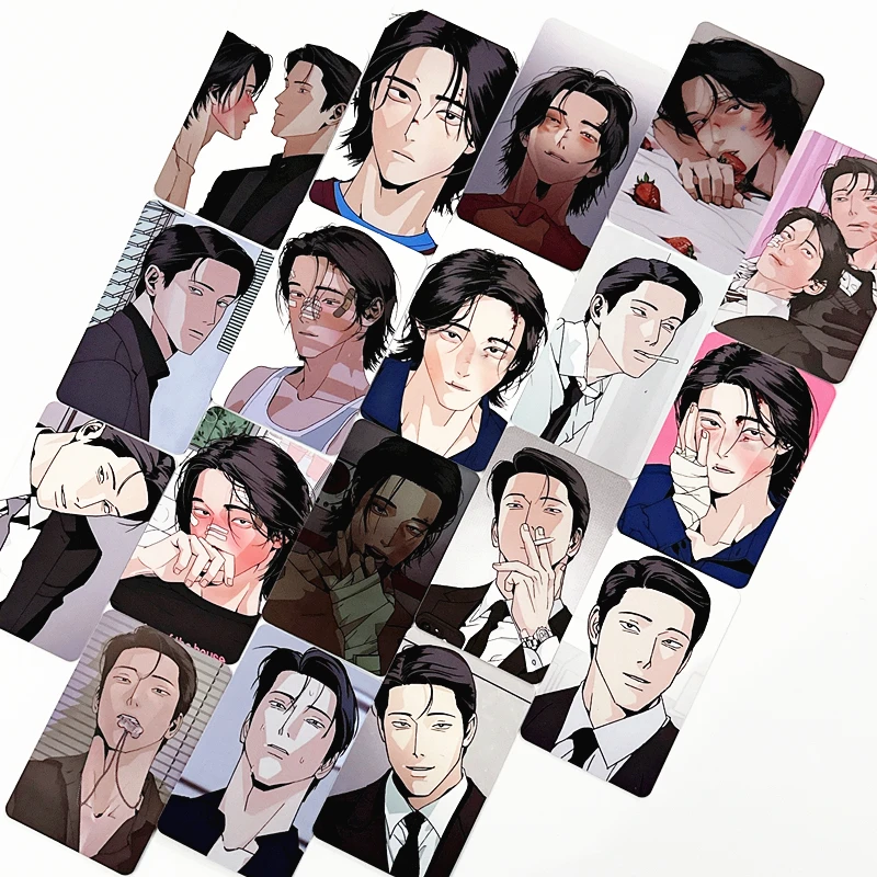 

Набор из 18 фотокарточек корейской манги BL «Божественное спокойствие» — коллекционные карточки LOMO с персонажами манги, идеальный подарок для фанатов