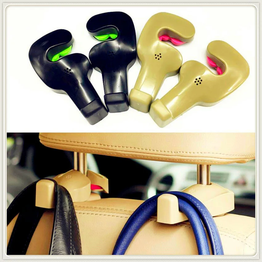 Car Headrest Hook 5kg Max Car Back Seat Hanger for LEXUS IS250 IS300 ES240 ES250 ES300 ES300H ES330 ES350 GS300 GS350 GS450H GS4