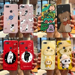 For Xiaomi Mi 8 Lite Case Xiaomi Mi 8 Lite Mi8 Phone Case Cute Rabbit Panda Soft Silicone Back Cover For Xiaomi MI 8 8lite Funda