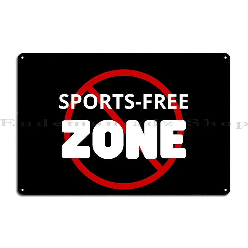 ملصق لوحة معدنية مضادة للرياضة في المنطقة الحرة، ملصق جداري لنادي الكهف، ملصق جداري مصمم على شكل كهف من القصدير #2