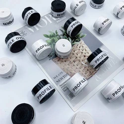 Imagen 2 del producto Overgrip para raqueta de Tenis, empuñaduras de Tenis, sensación seca, envolturas para raquetas, pegamento para mano, agarre antideslizante para pesca Tenis