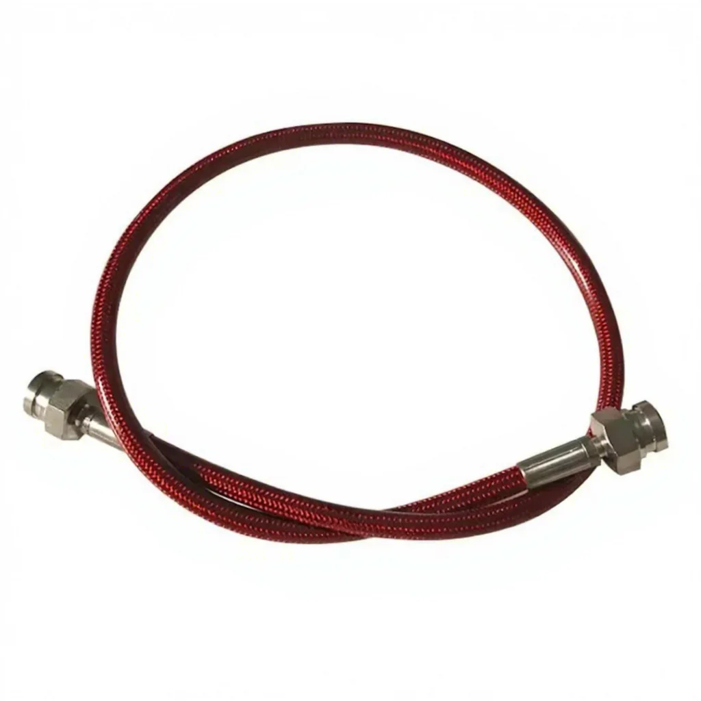 3AN AN3 Auto Brake Hoses Stainless Steel Braided PTFE Covered in PU with Both Side Hexagonal Joint