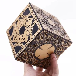 1: 1 Hellraiser Cube Puzzle Box Removable Lament Horror Film Series Puzzle Box Cube Full Function Needle Props Model Ornaments