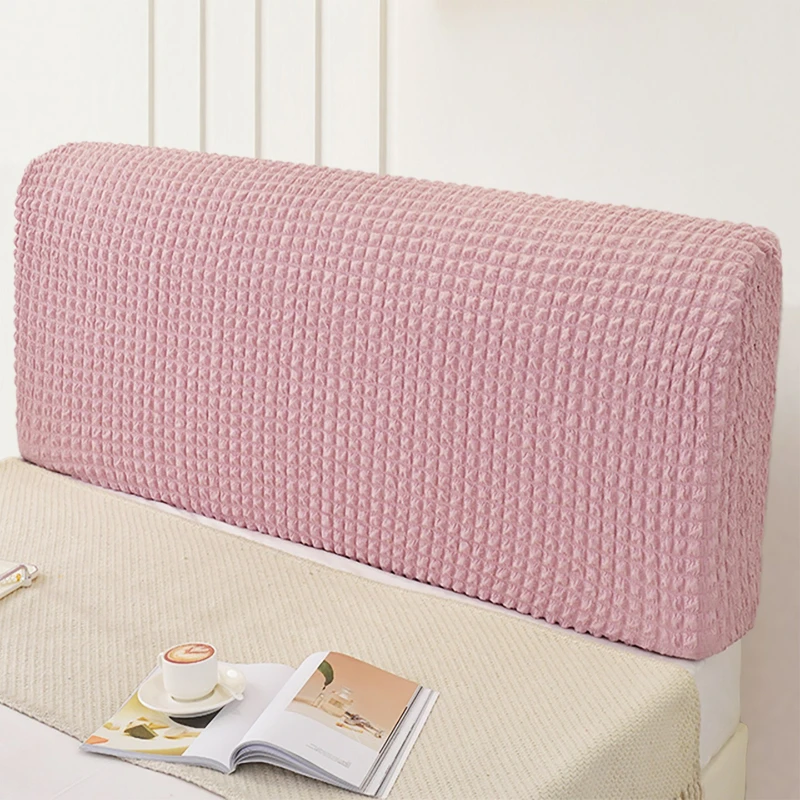 Fashion Breathable Headboard Cover Elastic All-inclusive Dustproof Slipcover Soft Stretch Bed Protector Washable Slipcovers