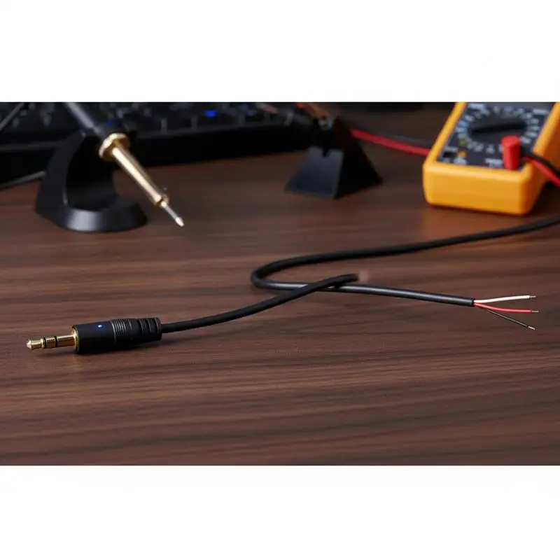 

2PCS 2.5mm 3.5mm 1/8'' Mono Stereo Male Female Plug Jack Connector 2/3/4Pin AUX Extension Wire DIY Audio Earphone Mic Repair