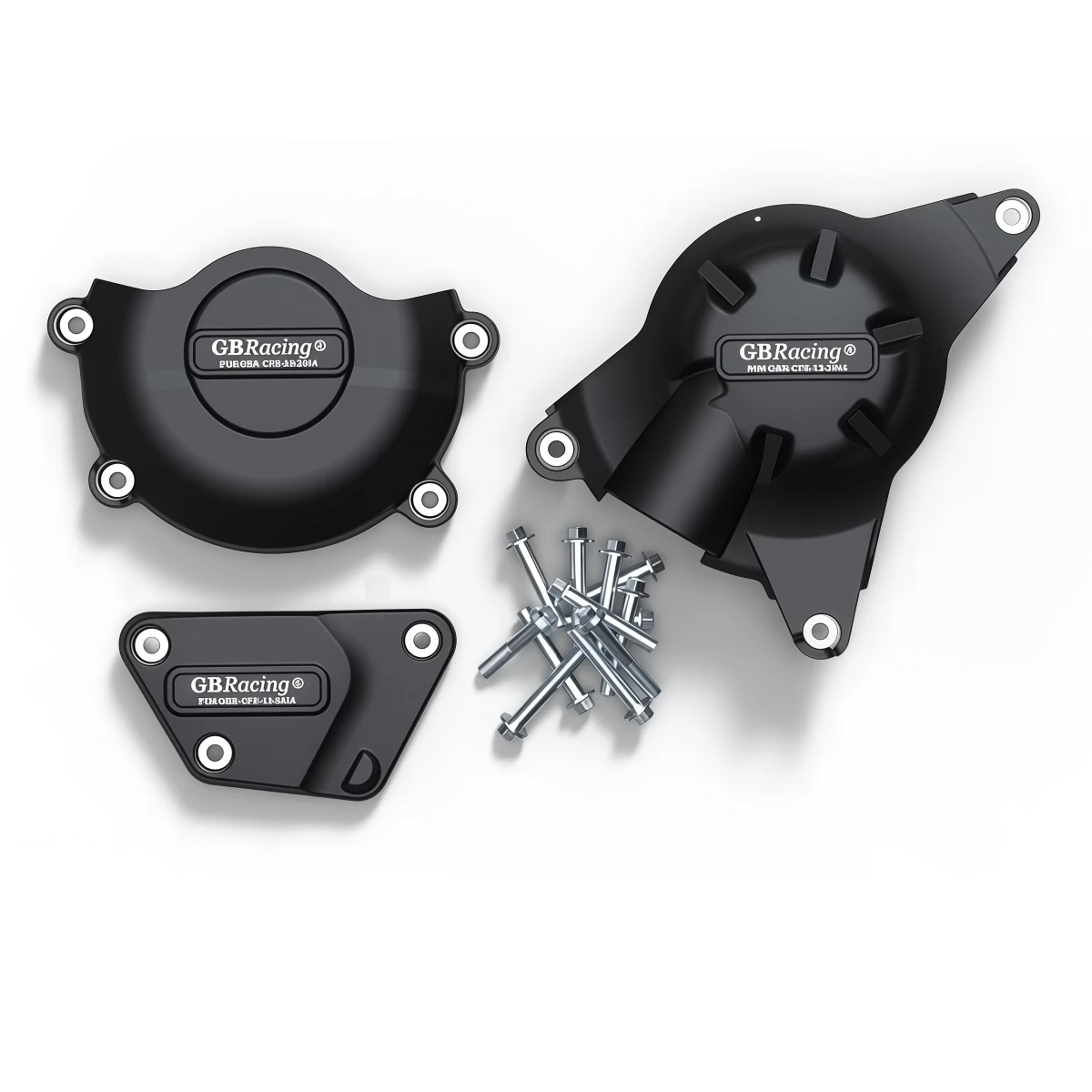 3-Piece Motorcycle Modified Engine Guard Cover Suitable for Yamaha R6 from 2006 to 2020, Engine Protection Cover, Engine Anti-Drop Shell Side Cover